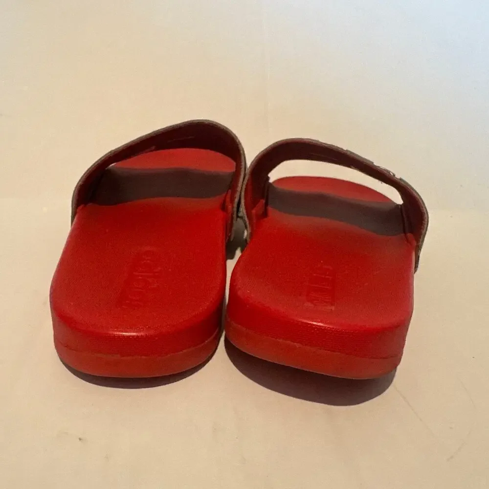 Adidas x Disney Kids Size 4 Adilette Comfort Spider-Man Slide Sandals Casual